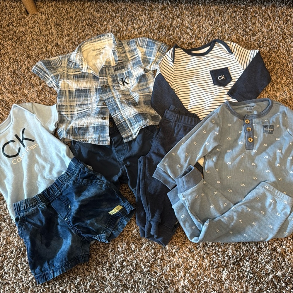 Calvin Klein Baby Boy Clothes
